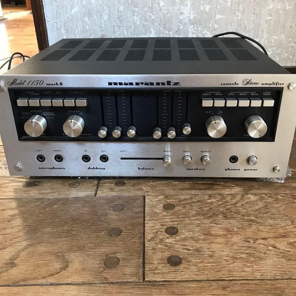 Marantz Model 1150 Mark Ii Vintage Integrated Amplifier Stereo Receiver Audio