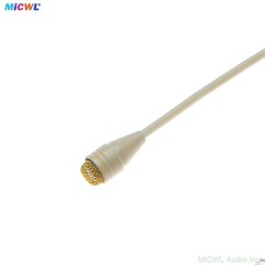 Replacement Lavalier Microphone Fits Sennheiser G2/G3/G4 Bodypack Gold Mic Head