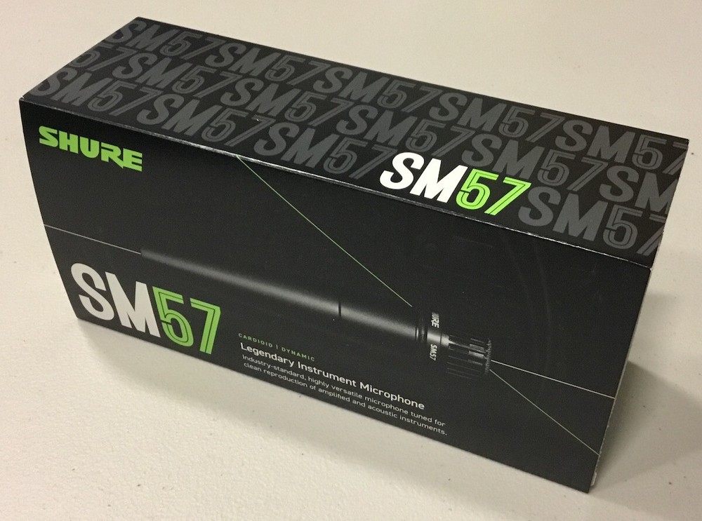 Shure SM57 Instrument and Vocal Wired Microphone – FREE Priority Mail shipping!