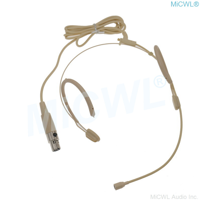 BM28 Dual Ear Headset Microphone Mic For Shure Wireless TA4F mini XLR MiCWL