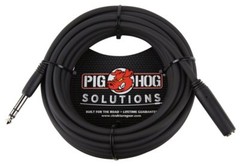 3 PACK PIG HOG phx14-25 SOLUTIONS – 25FT HEADPHONE EXTENSION CABLE, 1/4″ – NEW