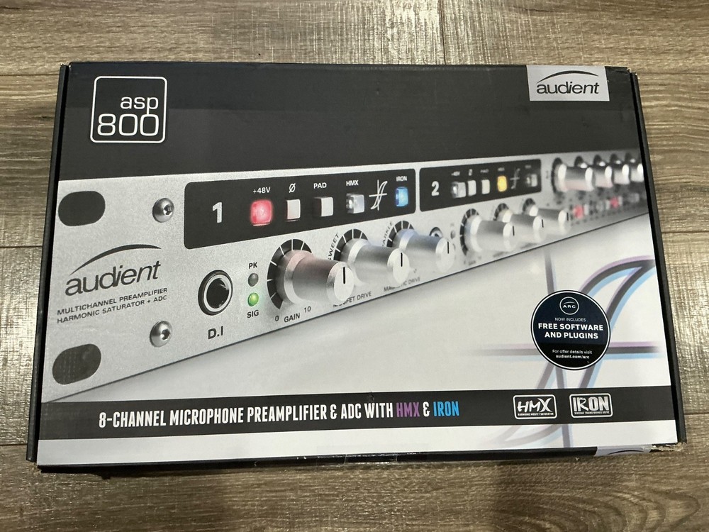 Audient ASP800 8-Channel Mic Preamplifier