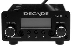 Decade CM-10 FM Stereo Transmitter Part 15 Low Power for Church w Mic/Line Input
