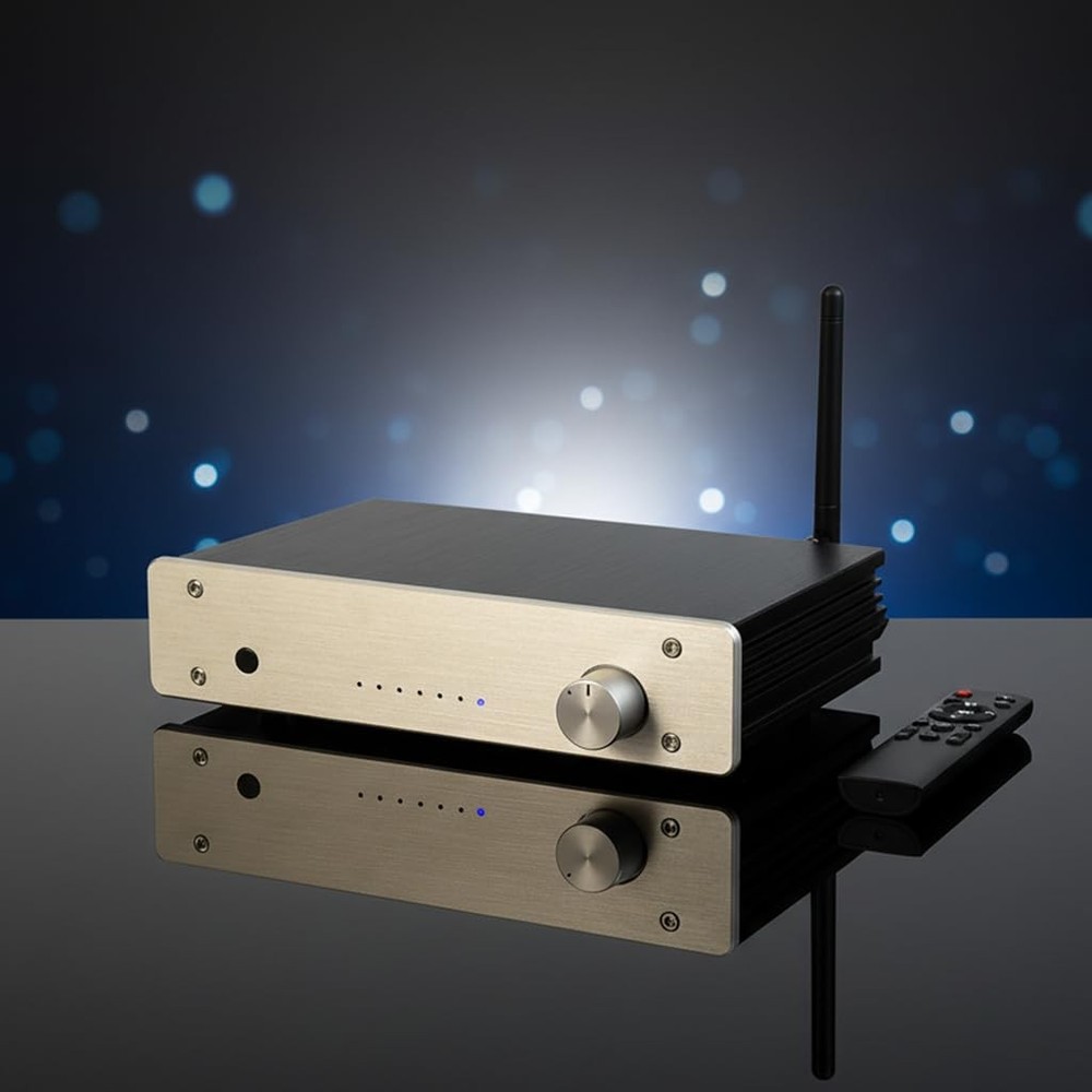 Samtronic Sm618 Bluetooth 5.0 Stereo Audio Receiver Amplifier 2.1 Channel Mini