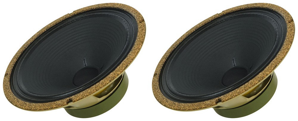 2) Celestion G12M Greenback 8 ohm 25 Watt 12″ Guitar Speakers w/ Ceramic Magnets