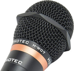 HOTEC Premium Vocal Dynamic Handheld Microphone with 19ft Detachable XLR Cable a