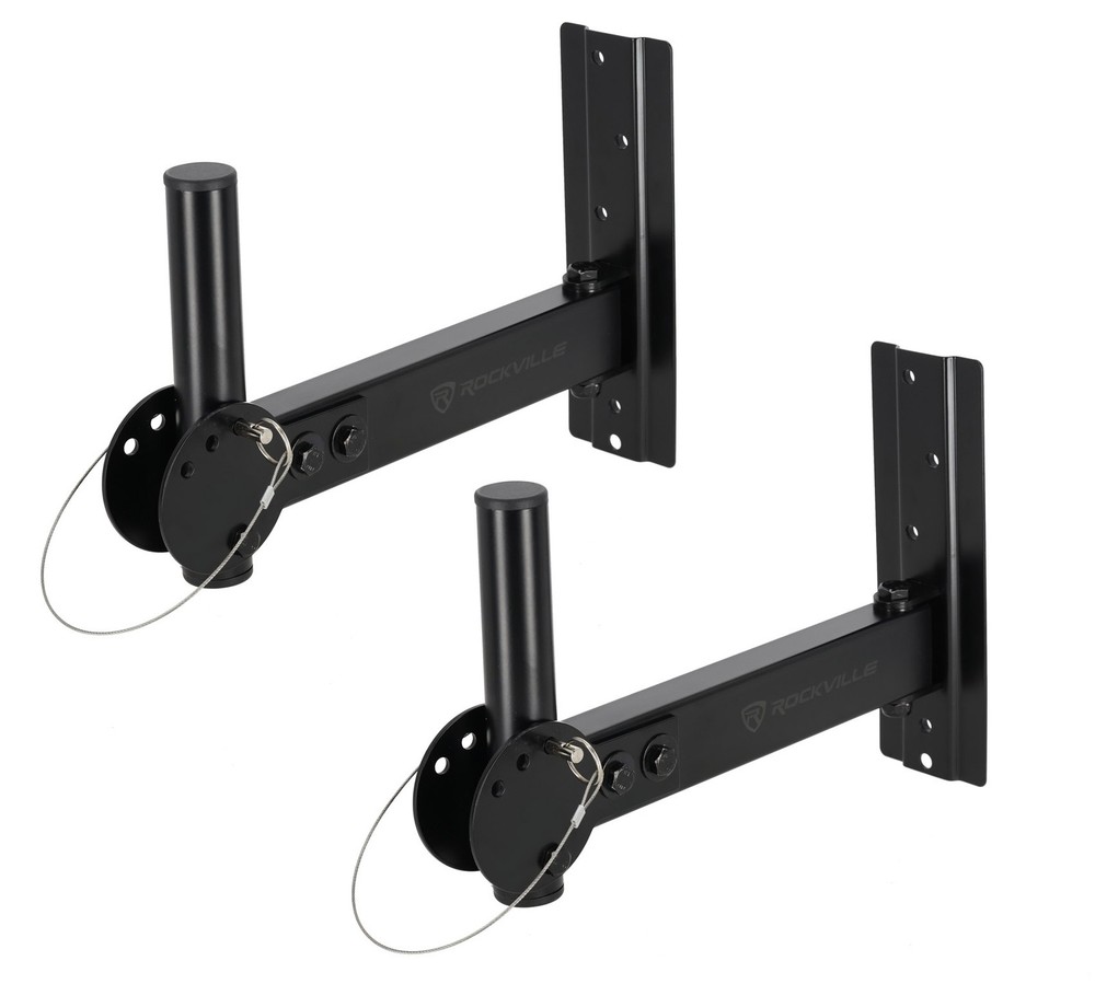 Pair RPW30 Adjustable PA Wall Mount Brackets for Peavey PVXP 12 DSP Speakers