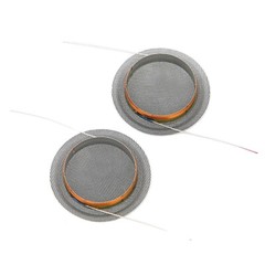 2pcs Tweeter Voice Coil Transparent Sound Film Dome Tweeter Accessory