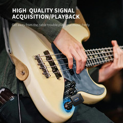 5.8G Wireless Guitar System Upgraded with Charging Box, Wireless Guitar Transmit