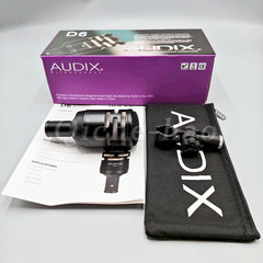 For Audix D6 Professional Dynamic Kick Drum Microphone for Stage Broadcast