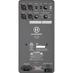 Harbinger VARI VS18 18″ Powered Subwoofer With DSP and Casters