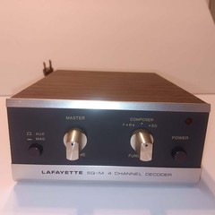 LAFAYETTE SQ-M 4 Channel Decoder Vintage Tested From Made Japan Audio Equipment