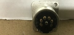 Neutrik p/n NC7MD-L-1 aka NC7MD-L1 7 Pole Male XLR Microphone Connector NOS