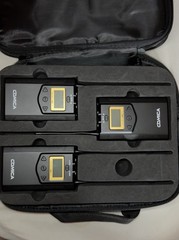 Comica CVM-WM100PLUS Wireless Microphone Receiver Kit, Wireless , LCD Display