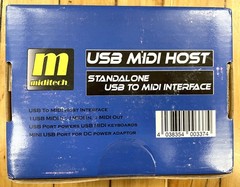 Miditech USB MIDI Host – Standalone USB to MIDI Interface – Brand New Sealed