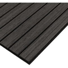Peel & Stick Acoustic Wood Slat Wall Panels Sound Absorbing 3D Decorative Tiles