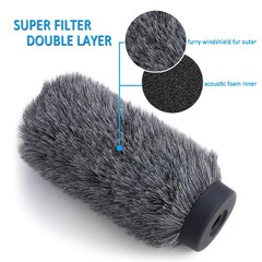YOUSHARES NTG3 Microphone Windscreen – Deadcat/Windmuff for Rode Shag