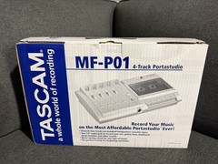 Tascam MF-P01 4 Track Portastudio Recorder With Box Great Condition