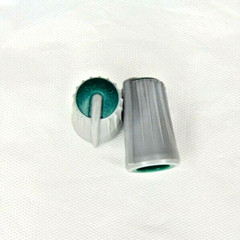 Green Top Control Knob 3/16″dia D Shaft for Mackie ONYX 4080 Mixing Console 2x