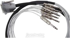 Pro Co (2) DA88BQ-5 – Analog DB25/TRS Patch Snake, 5′ 2-Pack