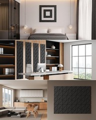 12-Pack Acoustic Panels,12″x12″x0.4″ Soundproof Wall Panels, Peel & Stick Sou…