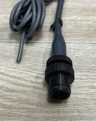 AKG C747 Condenser Microphone w Phantom Power Adapter 9 to 20v *Cut Cord