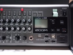 ZOOM L-20R Zoom Digital Mixer 20ch Input 22 Track Recording Color Black item