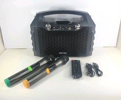 Wireless Karaoke Speaker PA Bluetooth System Powerful By Hotec Used