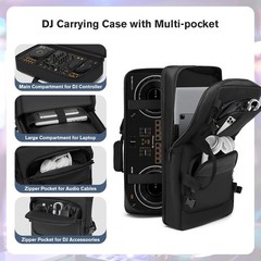DJ Controller Case Compatible with Pioneer DDJ-FLX4/DDJ-400/DDJ-REV1 – Thick