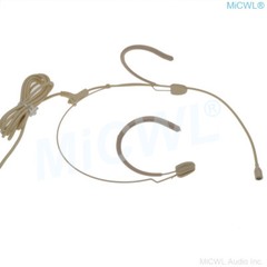 BM28 Dual Ear Headset Microphone Mic For Shure Wireless TA4F mini XLR MiCWL