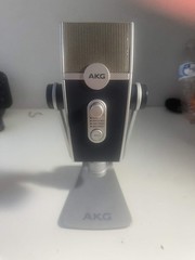 AKG Lyra Microphone 192 kHz for Podcast Studio Music Video – C44USB