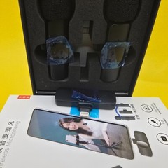 Microfono Mini Wireless For Iphone 2 in 1 K9 Plug And Play – 20 M Of Reception.