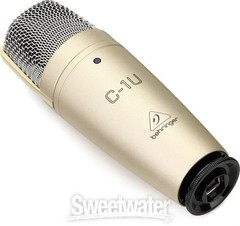 Behringer C-1U Studio Condenser USB Microphone