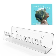 Boloyo Wall Mount Now Playing Vinyl Record Stand, Mount, Transparent