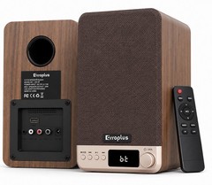 Orroplus Active Bookshelf Speakers 60W Powered Record Player Speakers Speakers