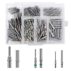 200PCS Solid Pin Connector Kit for Deutsch Connectors – Closed Barrel…