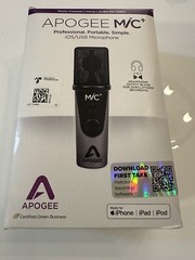 Apogee MiC+ Podcast Microphone+audio Interface Studio-Quality USB
