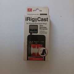 IK Multimedia Rig MIC Cast Voice Recording Microphone For IPHONE IPAD IPOD