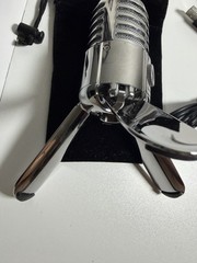 Samson Meteor Mic USB Studio Condenser Microphone Chrome w/ Box Cable Podcasting