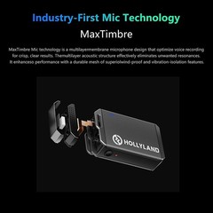 Hollyland LARK MAX 2 Ultimate Combo 2-Person Wireless Microphone