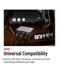 Simplefly SF2042 Digital Dual-Channel 24bit/192kHz AD/DA Converter AV Interface