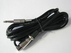 16 Ft High Grade Low Noise Mic Microphone Cable XLR 3 Pin Female to 1/4″in Audio