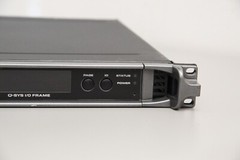 QSC Q-SYS I/O Frame Type2 Network Interface With 2 CIML4-HP Cards & 2 COL4 Cards