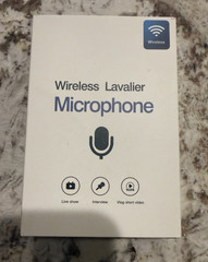 Wireless Lavalier Microphone for iPhone