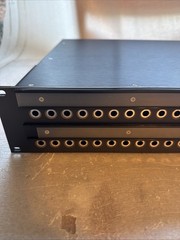 Audio Accessories Audio-Line 48 Point Audio Patch Bay PatchBay 2 x 24 NEW