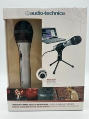 Audio-Technica ATR2100-USB Cardioid Dynamic USB/XLR Microphone Podcasting Mic