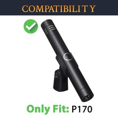 4Pcs Microphones Pop Filter for AKG P170 Pencil Condenser, Protective Mic Cover