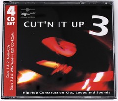 Big Fish Audio Cut’N It Up 3 Sample Library/Sound Library/Sampling 4x CD