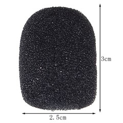 Foam Microphone Windscreen, Lapel Headset Cover Shield Protection Accessories