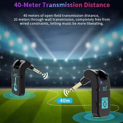 2.4G Wireless Guitar Rechargeable Transmitter And Receiver 2 Hours Fully Change